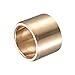 uxcell Sleeve Bearings 30mm Bore 38mm OD 30mm Length Cast Brass Self-Lubricating Bushing 2pcs