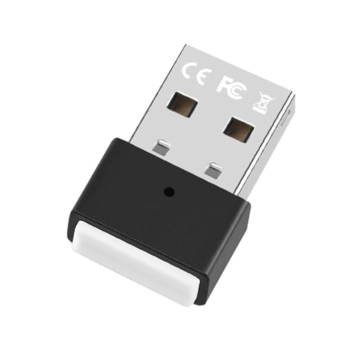 Adaptador inalámbrico USB, adaptador inalámbrico para PC,5.3 Adaptador de audio sin receptor Dongle, receptor transmisor USB sin, accesorios informáticos para auriculares sin teclados