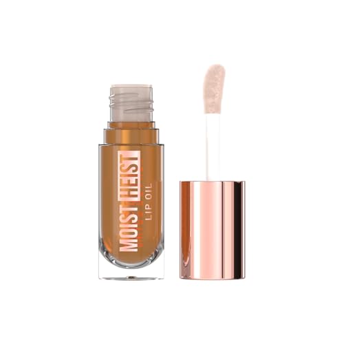 Image of Swiss Beauty Moist Heist Lip Oil | Colour-Changing | With Vitamin E & Mint Oil | Nourish & Protect | Shade- 3: Melon Loot, 4.8g
