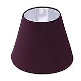 Aicosineg Lamp Shade Fabric Floor Lamp Shade for E27 Base UNO Style with Adpter for E14 Base 5.12' x...