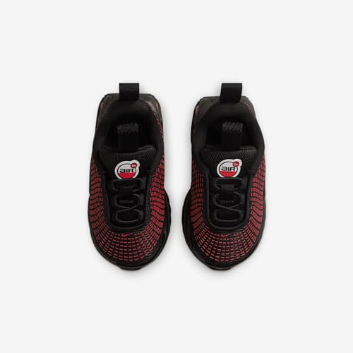Nike Air Max Dn Baby/Toddler Shoes (FN4452-006, Black/Black/Bright Crimson/Black)4