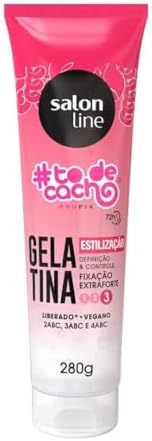 Salon Line, Gelatina Capilar, ToDeCacho, Estilização Fixação Extr...