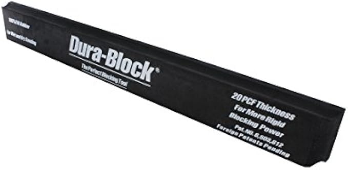 Dura-Block AF4409 Black Long Sanding Block