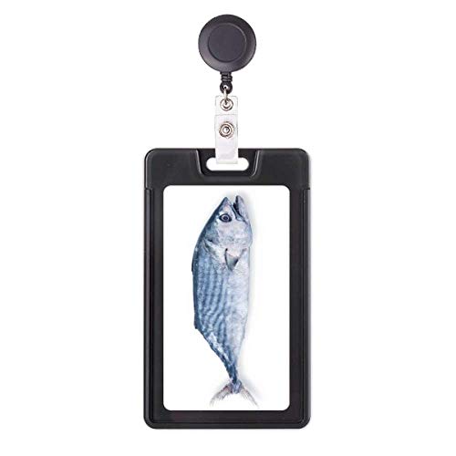 Porte-badge Ocean Fish enrouleur bleu idéal pour le bureau et métro