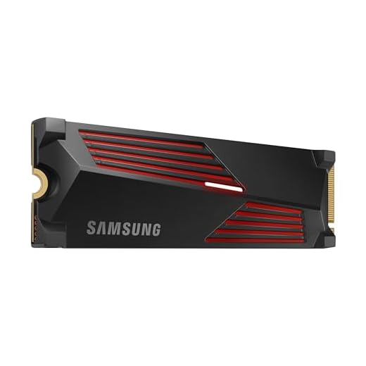 Samsung 990 Pro MZ-V9P1T0CW Disque SSD Interne avec dissipateur NVMe M.2 PCIe 4.0, 1 to