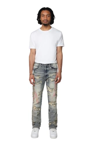 Smoke Rise Men's Paradise Color Weft Jean4