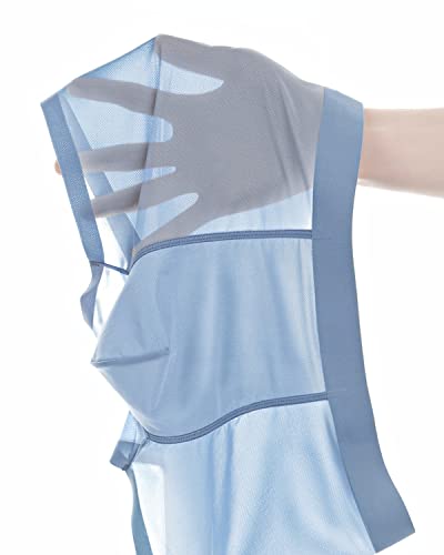 Heybec Men's Ice Silk Mesh Breathable Sexy Absorbent Soft 3D Ultra Thin Comfortable Boxer Underwear Briefs, 3Color, Xx-Large #TOP4