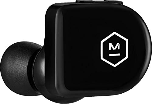Master & Dynamic MW07 GO True Wireless Earphones – Water Resistant Earbuds – Sport & Travel Bluetooth, Lightweight in-Ear Headphones – Jet Black