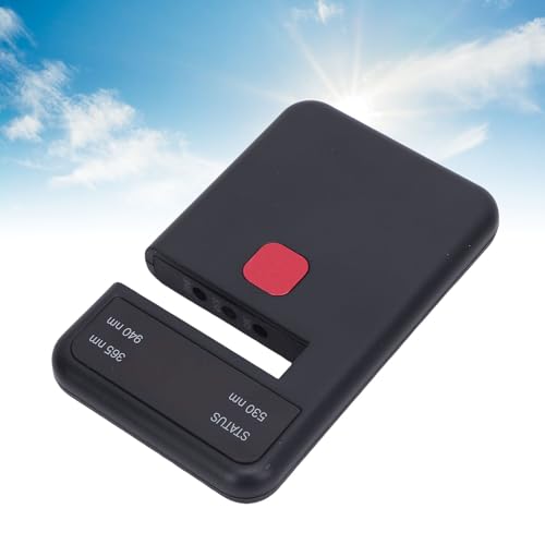 Medidor de transmitancia de luz Zerodis portátil para probar película solar de coche 5