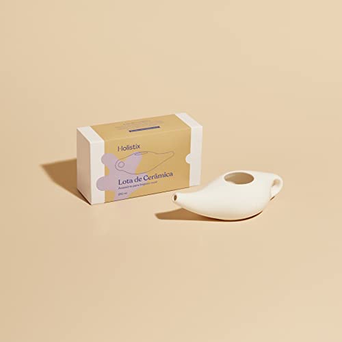 Kit Raspador Língua Cobre E Lota Nasal Cerâmica Holistix