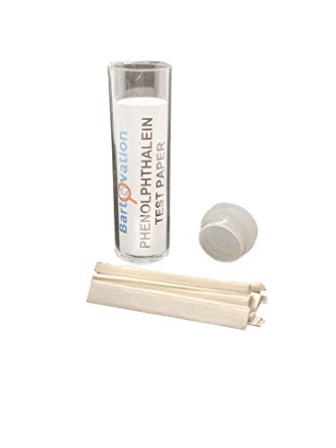 Refrigerant Test Strip for Ammonia Gas Leak Detection [Vial of 100 Paper Strips]