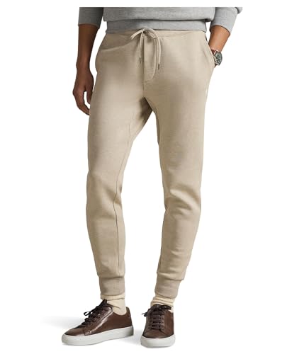 POLO RALPH LAUREN, Mens, Double-Knit Jogger Pant, Tuscan Beige Heather
