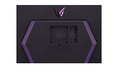 LG Ultragear™ 32GR93U-B Ecran PC Gaming 32" - Dalle IPS résolution UHD 4K (3840x2160), 1ms GtG 144Hz, DisplayHDR™400, DCI-P3 95%, AMD FreeSync Premium, Compatible NVIDIA G-Sync, HDMI 2.1