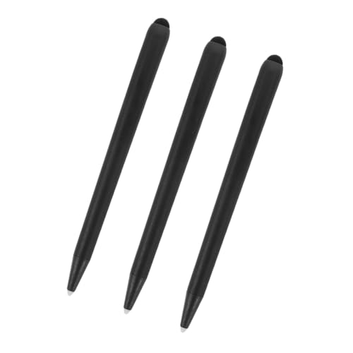 HOMSFOU 1 Juego Lápiz Táctil Electrónico para Pantallas Táctiles Bolígrafos Stylus De Doble Cabezal Compatible con Tablets Y Smartphones para Escritura Y Dibujo 3 Piezas