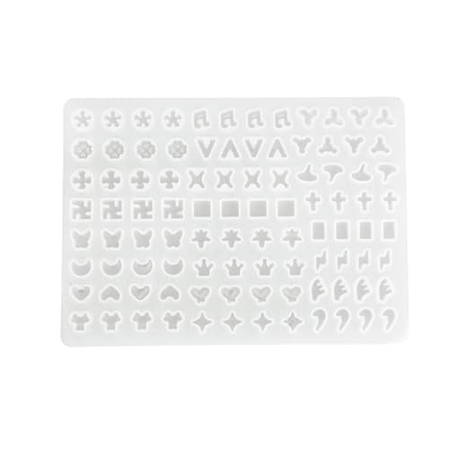 Qusinfc Pendientes de moda con este pequeño juego de silicona resistente, accesorio de decoración del hogar para hacer joyas de silicona