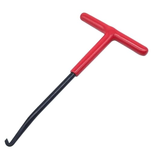 Image of Motorcycle Exhaust Spring Hook Handle Exhaust Pipe Spring Wrench T Shaped Puller Installer Hooks Motorcycle Vehicle Springs Removal Tools