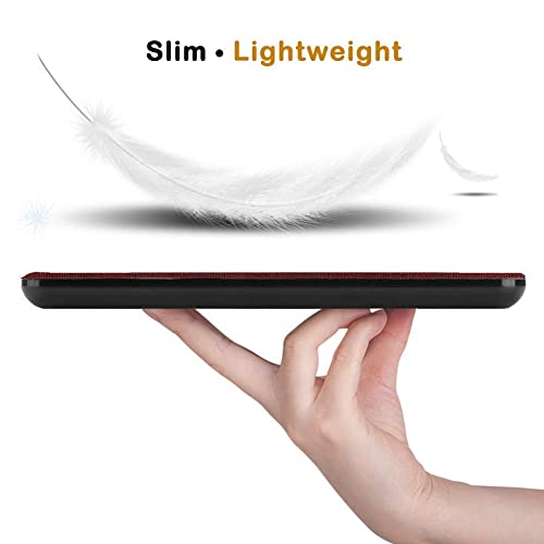 SwooK Classic Printed Magnetic Flip Cover Case for 6.8" Kindle Paperwhite 11 11th Generation 2021 / Kindle Paperwhite Signature Edition Soft Back Flip Cover Case (Cats)