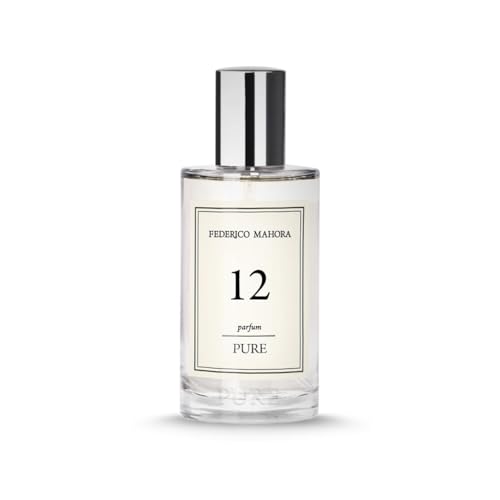Perfume Pure 12 Femenino 50 ml – Fragancia Oriental Floral con Flor de Maracuyá, Jazmín y Vainilla – Alta Concentración 20% – Intenso y Sofisticado