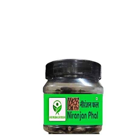 LATEXO HERBALVEDA Niranjan Phal- Niranjan Phal - Niranjan FAL - निरंजन फल - Malva Nuts - Sterculia Lychnophora (200 GMS)