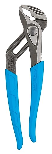 Channellock 432X 10” V-JAW SPEEDGRIP Tongue & Groove Pliers, Forged High Carbon Steel, Push Button Adjustment, Made in the USA