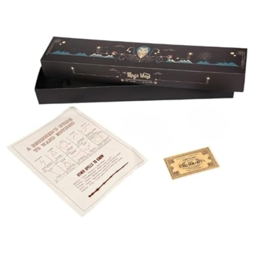 Image of Henry Wand for Kids - Cosplay New Designed Magic Wand for Potterheads - for Kids Birthday and Halloween Costume, Multicolor (Snape Wand 2)
