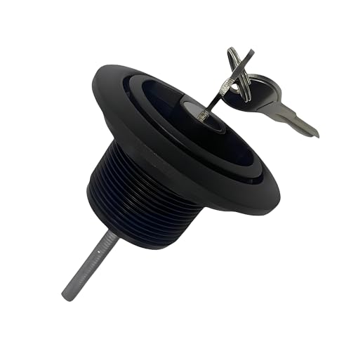Loquet Skeeter Boats SK01 plastique noir 91050347 fermeture de compartiment avec clé