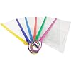 288 PC (6 PKS) Dental Carrying Case w/Business Card Holder (Zip Lock Patient Pack 4x10) Patients Toothbrush Case | Dental Zipper Pouch for Patient Giveaway Bags (Assorted (Mix)