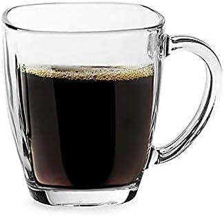 TRUENOW VENTURES PRIVATE LIMITED Glass Tea and Coffee Cup (Clear, 140 ml) 6 Pieces
