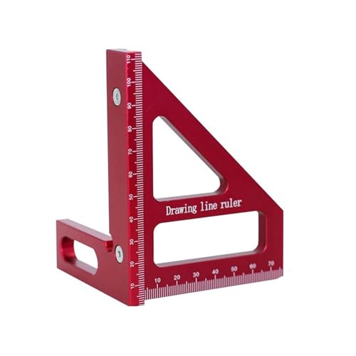 Multi Angle Layout Aluminum Alloy Triangle Ruler 45°/90° Protractor Measuring Tools