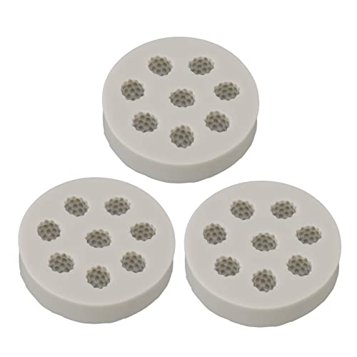 Lybunair Silicone Raspberry & Mulberry Shape Trays, Fondant Easy Release Baking Pan for DIY Fondant, Chocolate, and Sugar Crafts