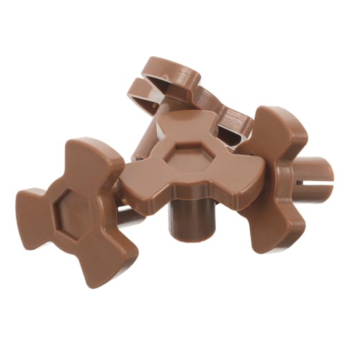 GLEAVI 4 piezas Soporte Giratorio para Microondas Eje Resistente para Plato Giratorio Acoplador para Repuesto de Horno Microondas Material Plástico Duradero y Resistente al Desgaste