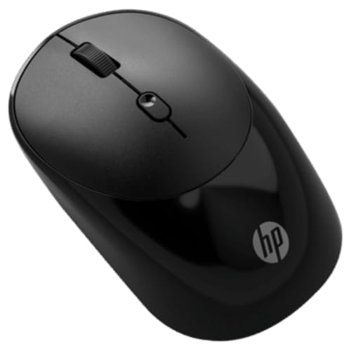 Image of HP M090 Wireless Mouse - 2.4GHz Connectivity, 1200 DPI Optical Sensor, 12-Month Battery Life, Ambidextrous Ergonomic Design, USB Nano Receiver, Compatible with Windows & macOS (Black)