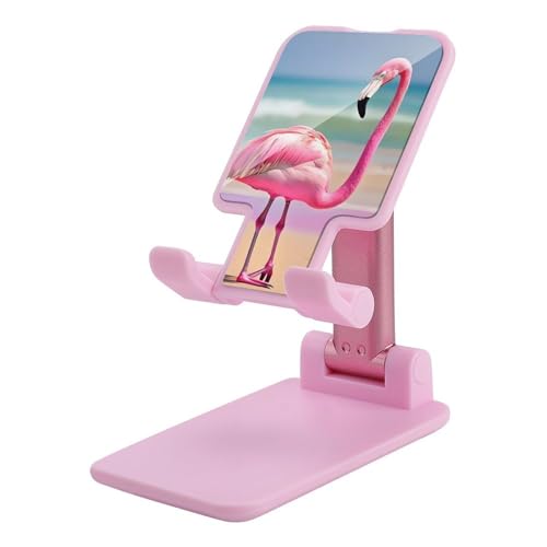 Support de téléphone flamant rose pour regarder vos vidéos sur la plage ou au bureau
