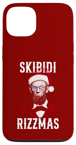 SKIBIDI RIZZMAS T^N[X VbNXZu t@j[6 7XO~[ Abe Lincoln X}zP[X iPhone 13 p