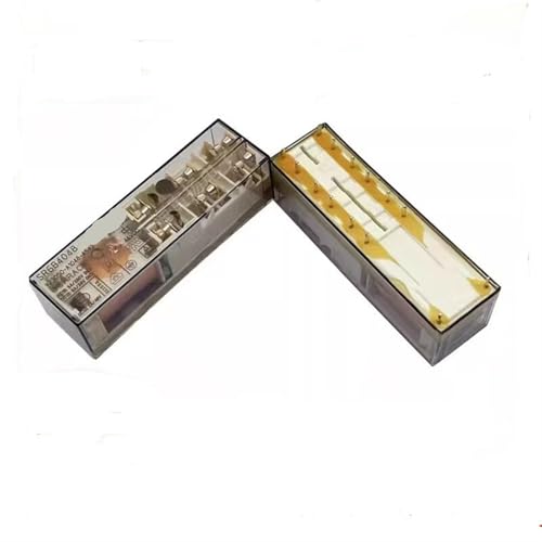 Relais SR6B4048 48 V CC 8 A 14 broches lot de 2 commutateurs électriques
