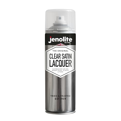 JENOLITE Klarlack Spray | SATIN-FINISH | 500ml | Transparenter Mehrflächen-Spray | Klarlack-Schutzspray | Verhindert Korrosion und UV-Schäden | Vergilbt nicht