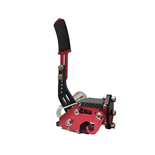 HilMe - Freno de mano USB con accesorios, periféricos para juegos de carreras G25/27/29 T300 T500 FANATECOSW LFS Dirt Rally, No nulo, Rojo, Tamaño libre