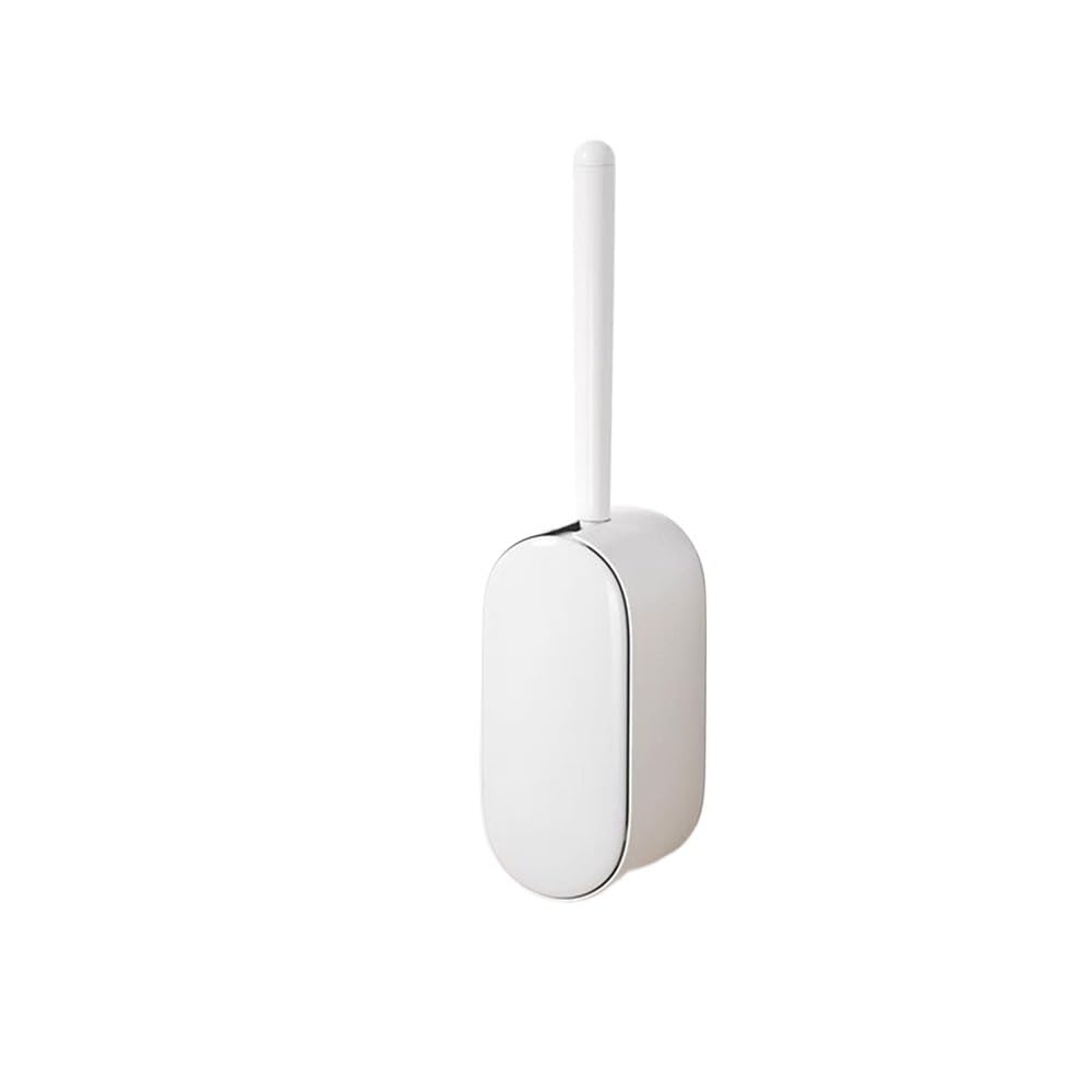 Toilet Bowl Brush Household Wall Mounted Toilet Brush Holder Set with Ventilation Base