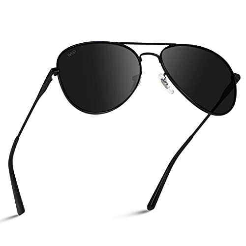 WearMe Pro - Polarized Pilot Style Classic Aviator Sunglasses