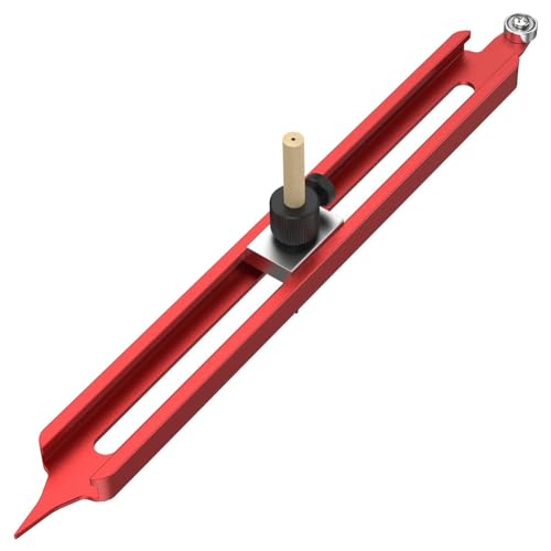 NISHZHU Outil de traçage de contour, règle de traçage de profil avec porte-crayon réglable, jauge d'angle pour le travail du bois