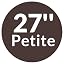 27''-trip Brown