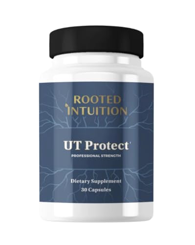 Rooted Intuition UT Protect | Triple-Action Urinary Tract Defense with Anthocran Cranberry Hibiscus Ellirose and Dandelion | Non-GMO Gluten Free | 30 Capsules