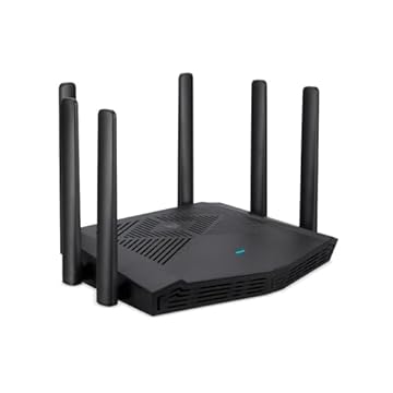 Roteador Acer Predator Connect W6x Wi-Fi 6 AX6000 de banda dupla Quad-core A53