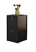 Target Marketing Systems Wilson 2 Drawer Filing Cabinet with Lock, Black