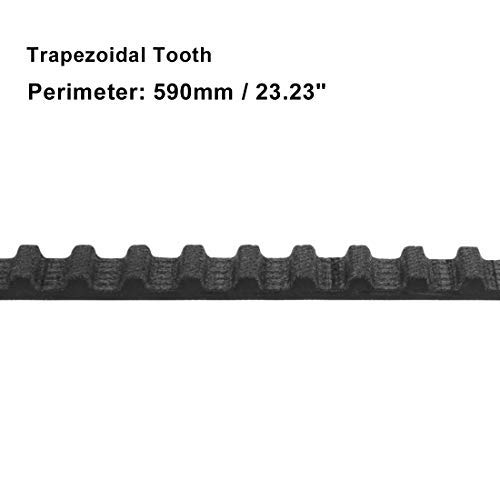 Heyiarbeit Courroie De Distribution En Caoutchouc 5M330 - Pas