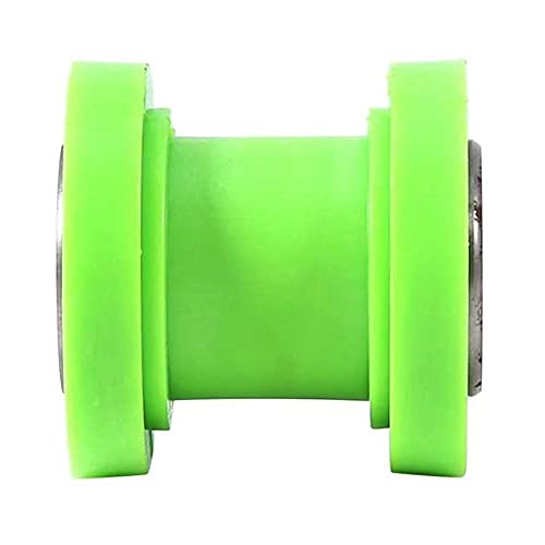 ANCLLO 8 mm Motorrad Kettenrolle Schieber Spanner Radführung Ersatz für ATV 4 Wheeler Quad Baja Doodlebug Dirt Pit Bike Grün