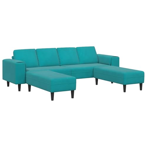Sofá de sala turquesa de 3 piezas mobiliario moderno para salon ref 3335130 2
