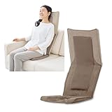 アテックス ATEX マッサージ器 シートマッサージャー 自在マッサージシート JIZAISU 背中 腰 肩 マッサージ もみ玉 ヒーター付き AX-HJ430be ベージュ ギフト プレゼント