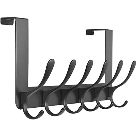SKOLOO Over The Door Hooks with 6 Hooks Cover