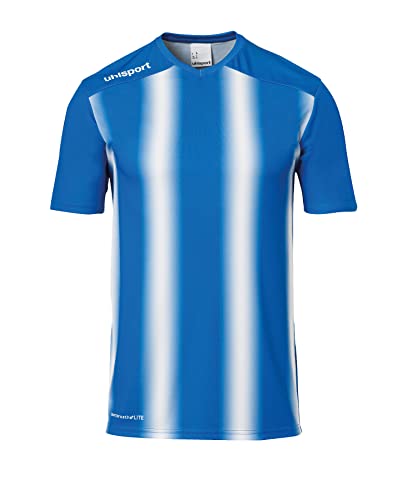 uhlsport Herren Trikot Stripe 2.0 Trikot, azurblau/Weiß, L, 100220523